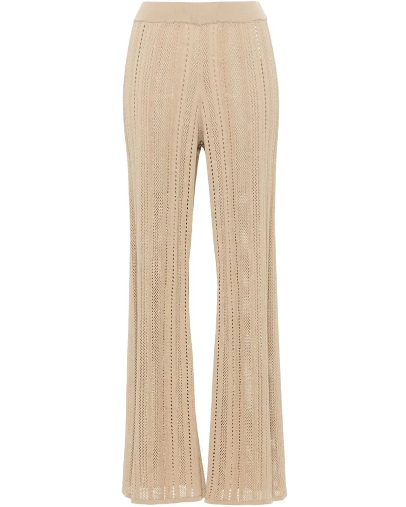 By Malene Birger Ausgestellte Kiraz Strickhose - Nude Nude