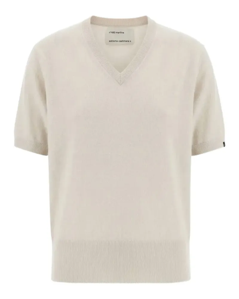 extreme cashmere Martina Kurzärmel-Pullover - Nude Nude