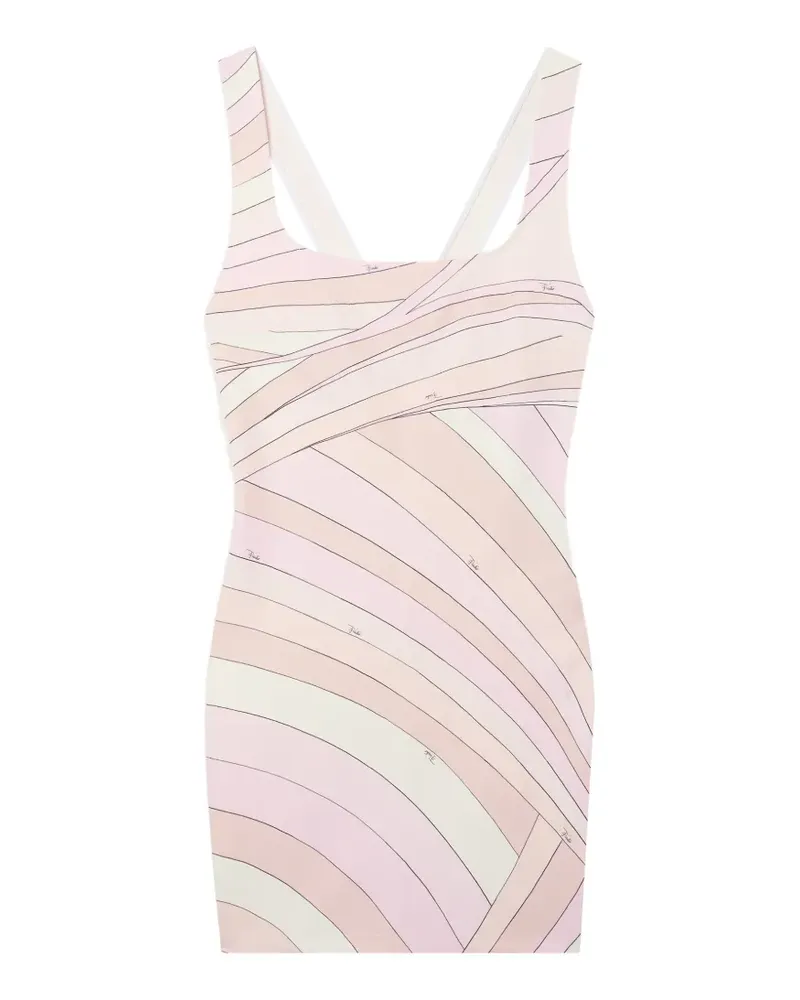 Emilio Pucci Jerseykleid mit Iride-Print - Rosa Rosa