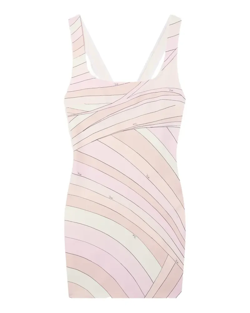 Emilio Pucci Jerseykleid mit Iride-Print - Rosa Rosa
