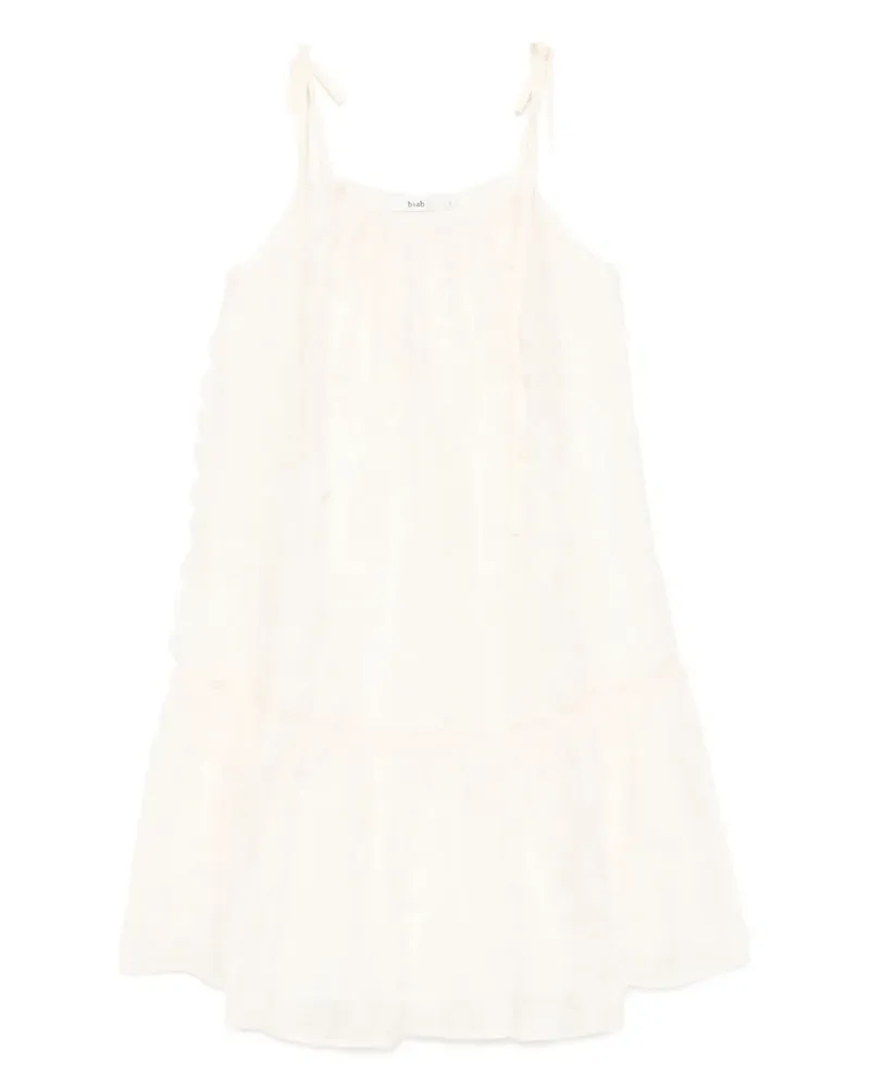 b+ab Strukturiertes Camisole-Kleid - Nude Nude