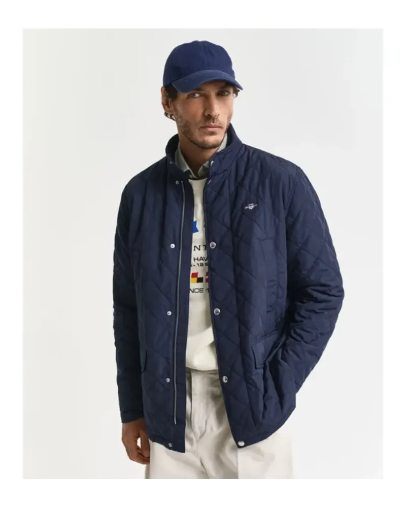 Gant Gesteppte Windbreaker - Blau Blau