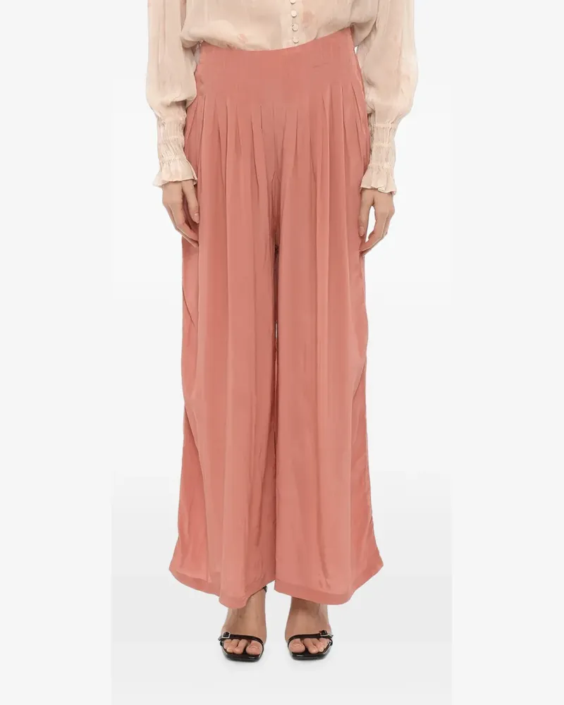 AllSaints Hezzy pleated trousers - Rosa Rosa