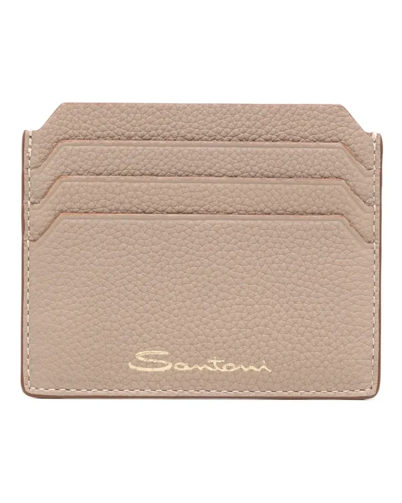 Santoni Klassisches Portemonnaie - Nude Nude
