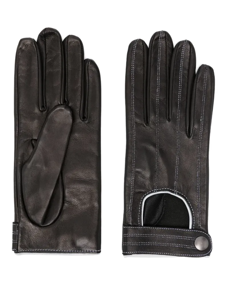 Manokhi Klassische Handschuhe - Schwarz Schwarz