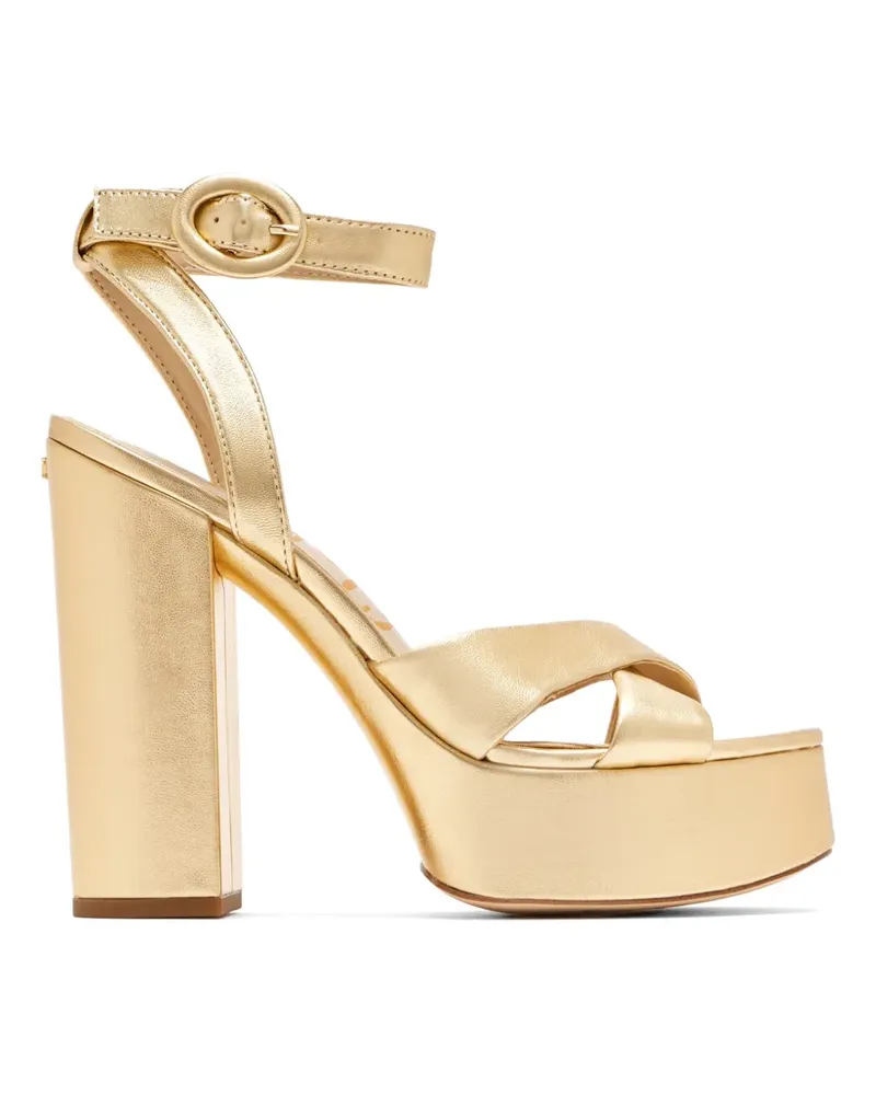 Sam Edelman Sabrina platform buckle sandals - Gold Gold