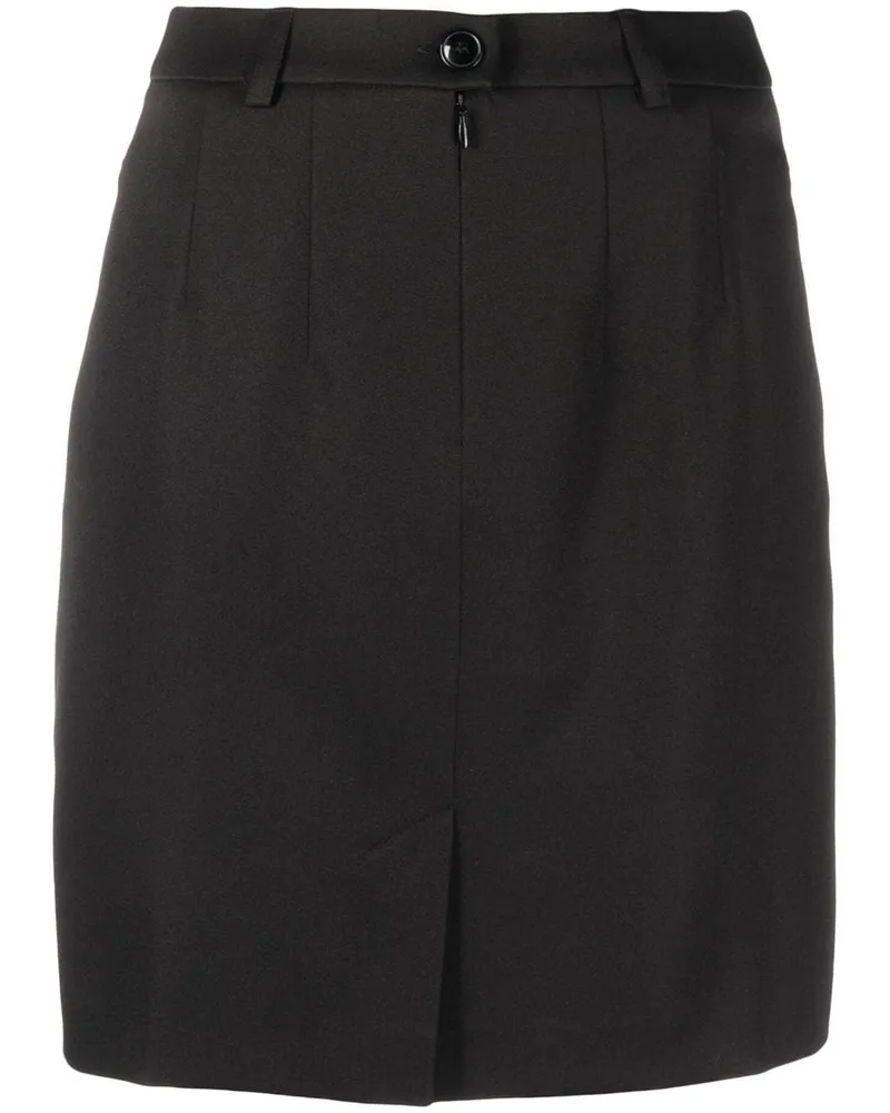 Martine Rose Rock mit hohem Bund - Schwarz Schwarz