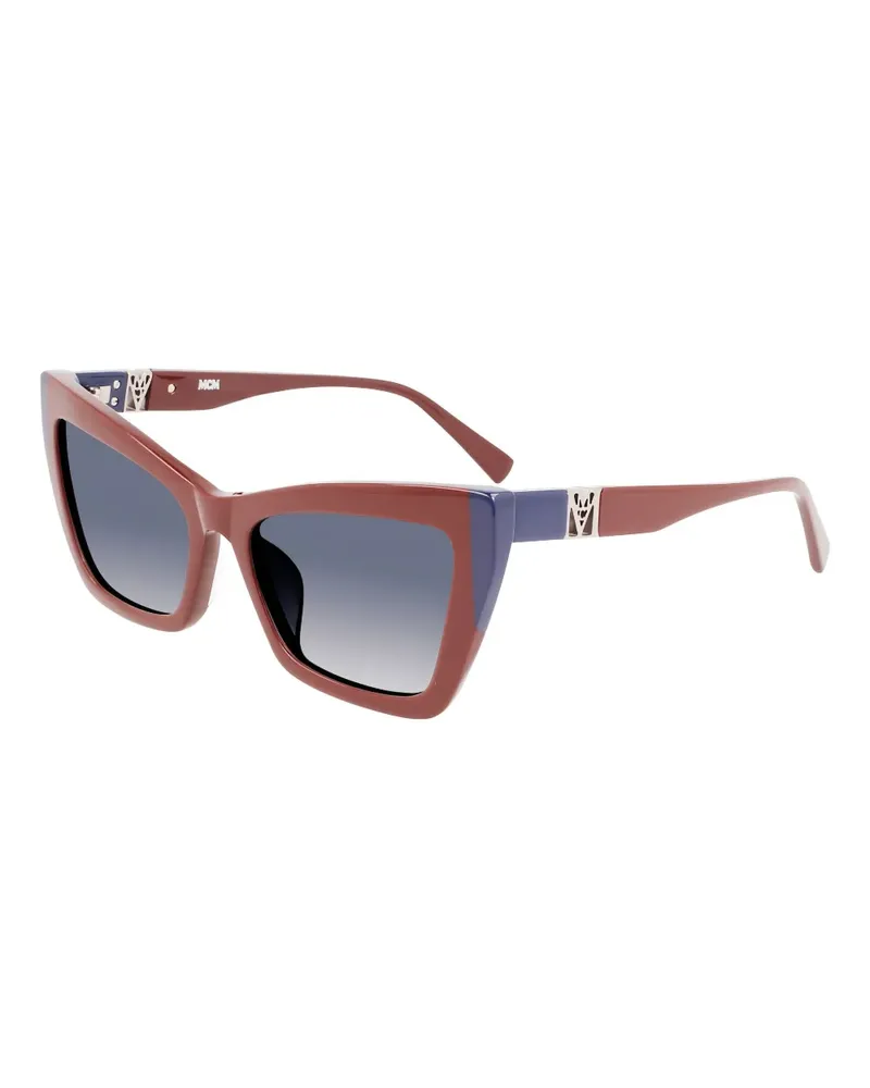 MCM Zweifarbige Cat-Eye-Sonnenbrille - Rot Rot