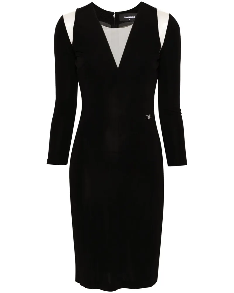 Dsquared2 Kleid mit Mesh-Detail - 900 900