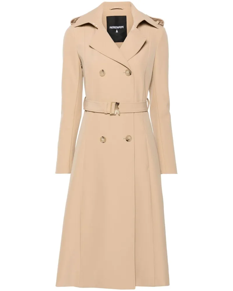 Patrizia Pepe Klassischer Trenchcoat - Braun Braun