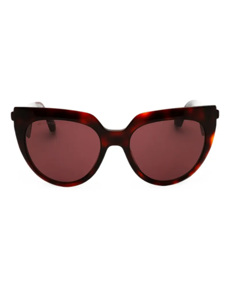 Etro Cat-Eye-Sonnenbrille in Schildpattoptik - Braun Braun