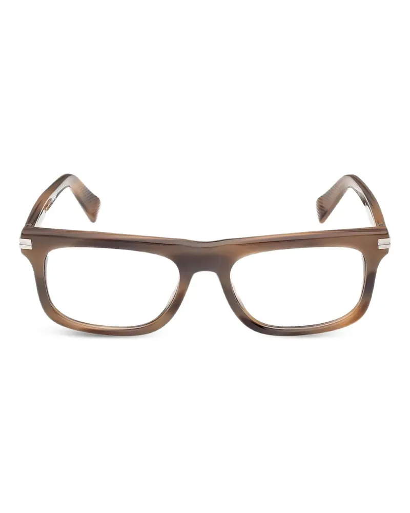 Ermenegildo Zegna square-frame glasses - Braun Braun