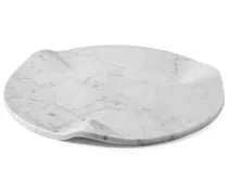 Telo Tablett aus Marmor - Weiß