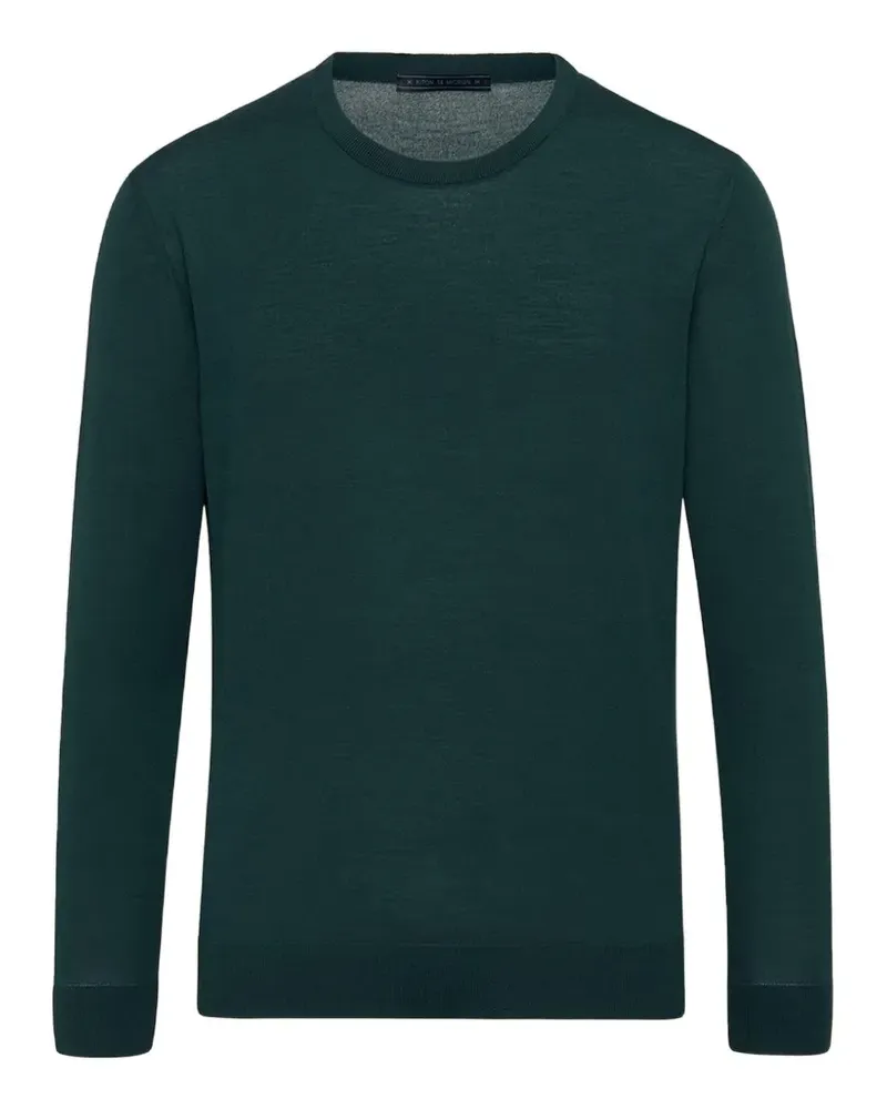 Kiton Pullover mit rundem Ausschnitt - Grün Grün