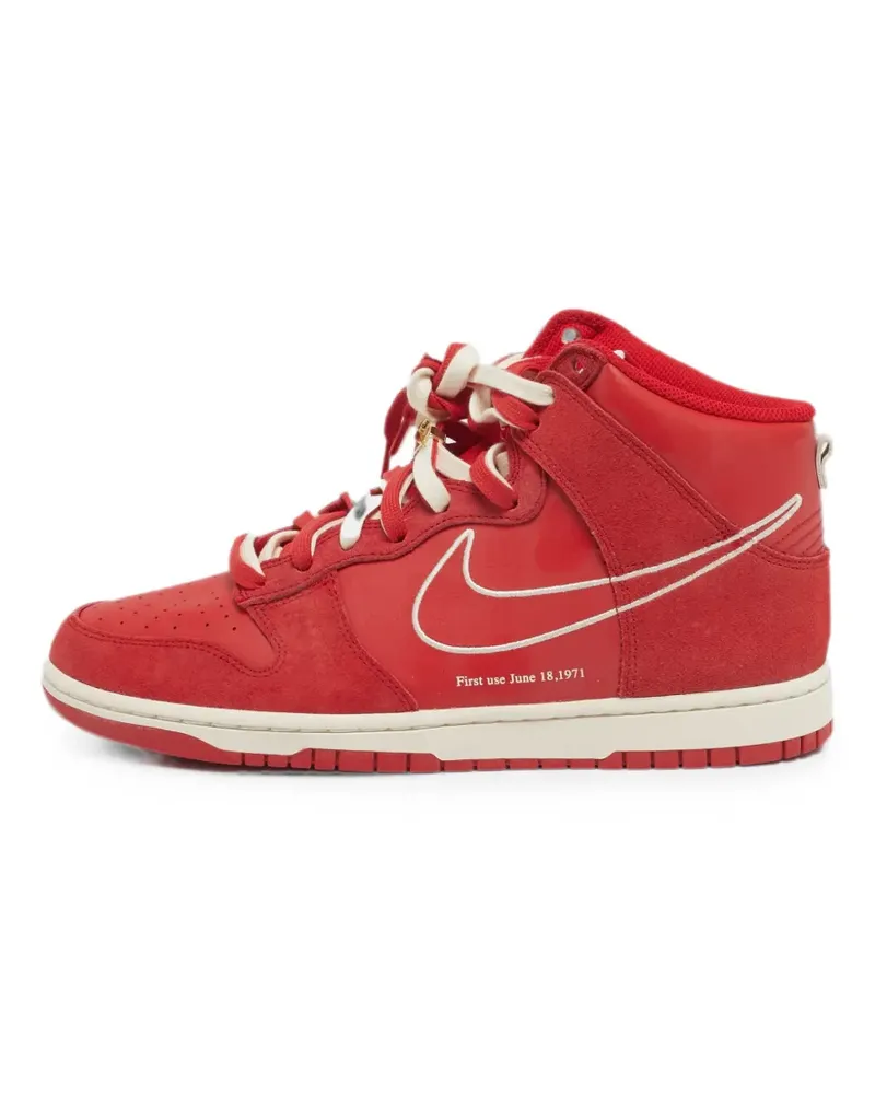 Nike Dunk High SE First Use Sneakers - Rot Rot