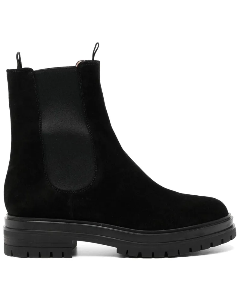 Gianvito Rossi Chelsea-Boots - Schwarz Schwarz