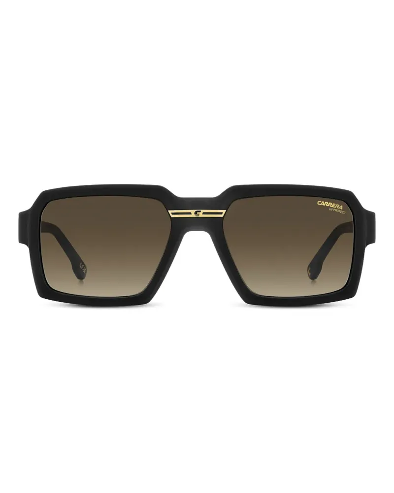 Carrera geometric-frame sunglasses - Schwarz Schwarz