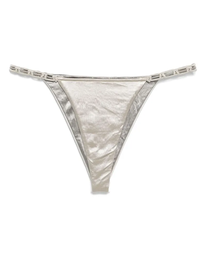 Isa Boulder Astoria Chain Bikinihöschen - Grau Grau