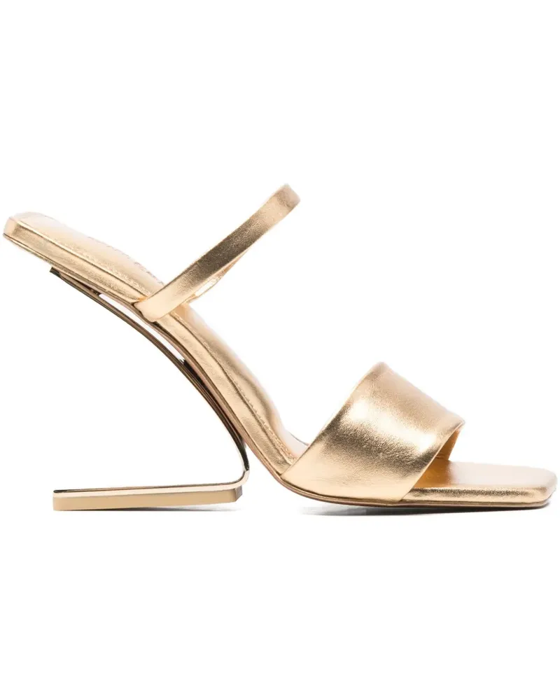Cult Gaia Sandalen mit Absatz 80mm - Gold Gold