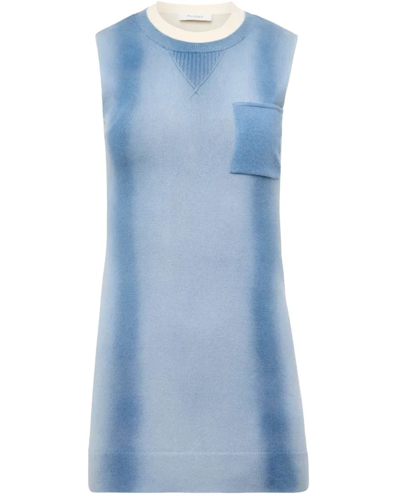 J.W.Anderson Gestricktes Minikleid - Blau Blau