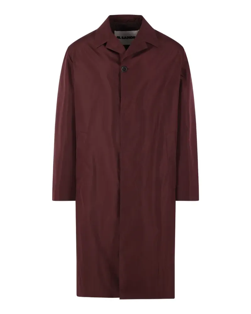 Jil Sander button coat - Rot Rot