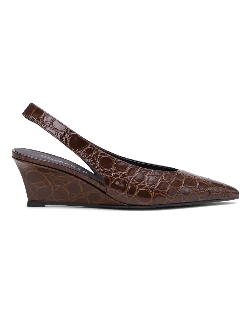 NOTABENE Elva Slingback-Pumps - Braun Braun