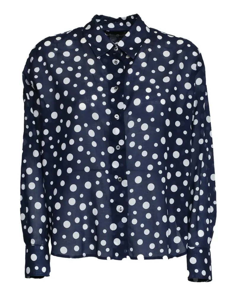 Robert Friedman Reneel polka-dot shirt - Blau Blau