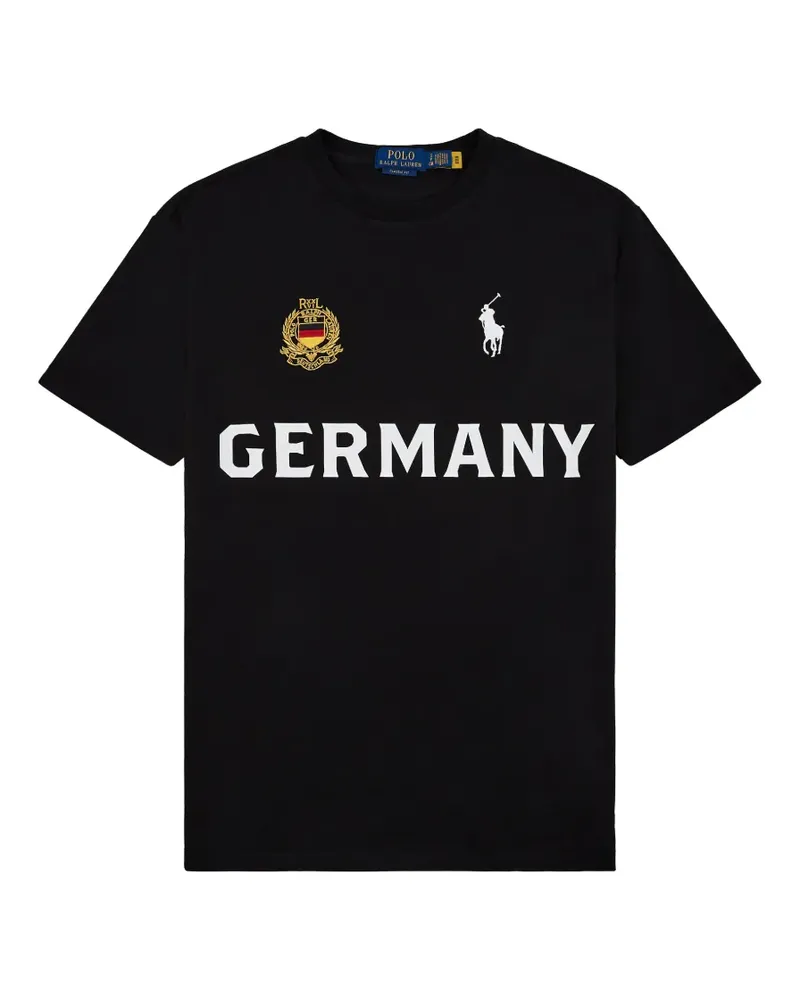 Ralph Lauren logo-print T-shirt - Schwarz Schwarz