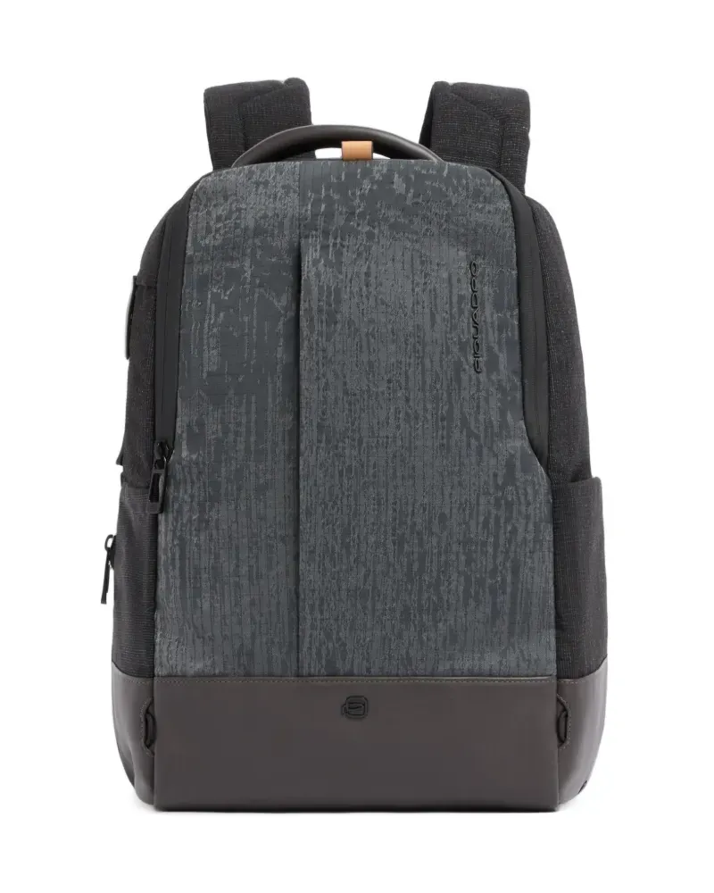 Piquadro Erweiterbarer Laptop-Rucksack - Grau Grau
