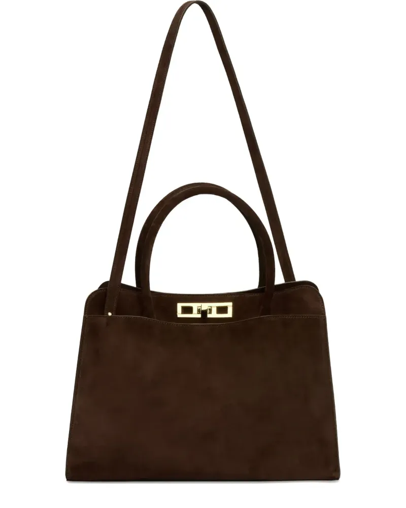 Fabiana Filippi Shopper aus Wildleder - Braun Braun