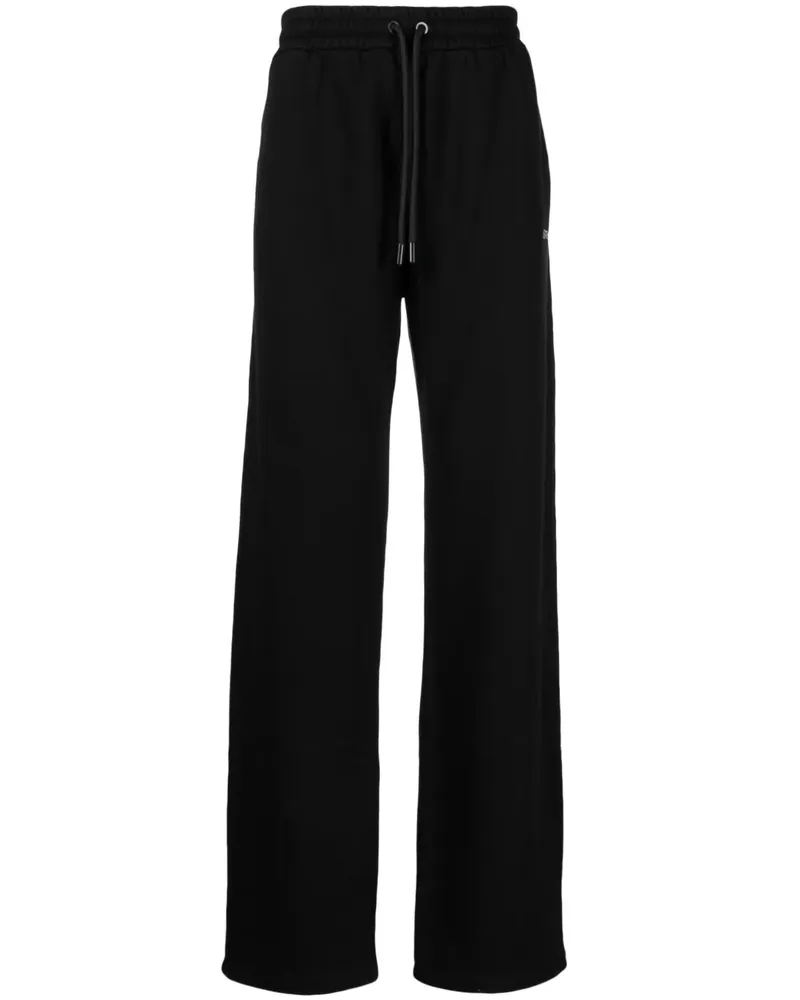 OFF-WHITE Stitch Diag Jogginghose - Schwarz Schwarz