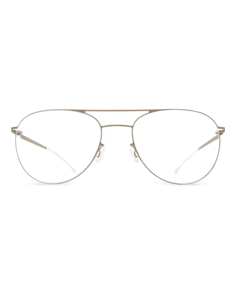 Mykita Niken pilot-frame glasses - Gold Gold