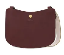 Umhängetasche mit Logo - Braun