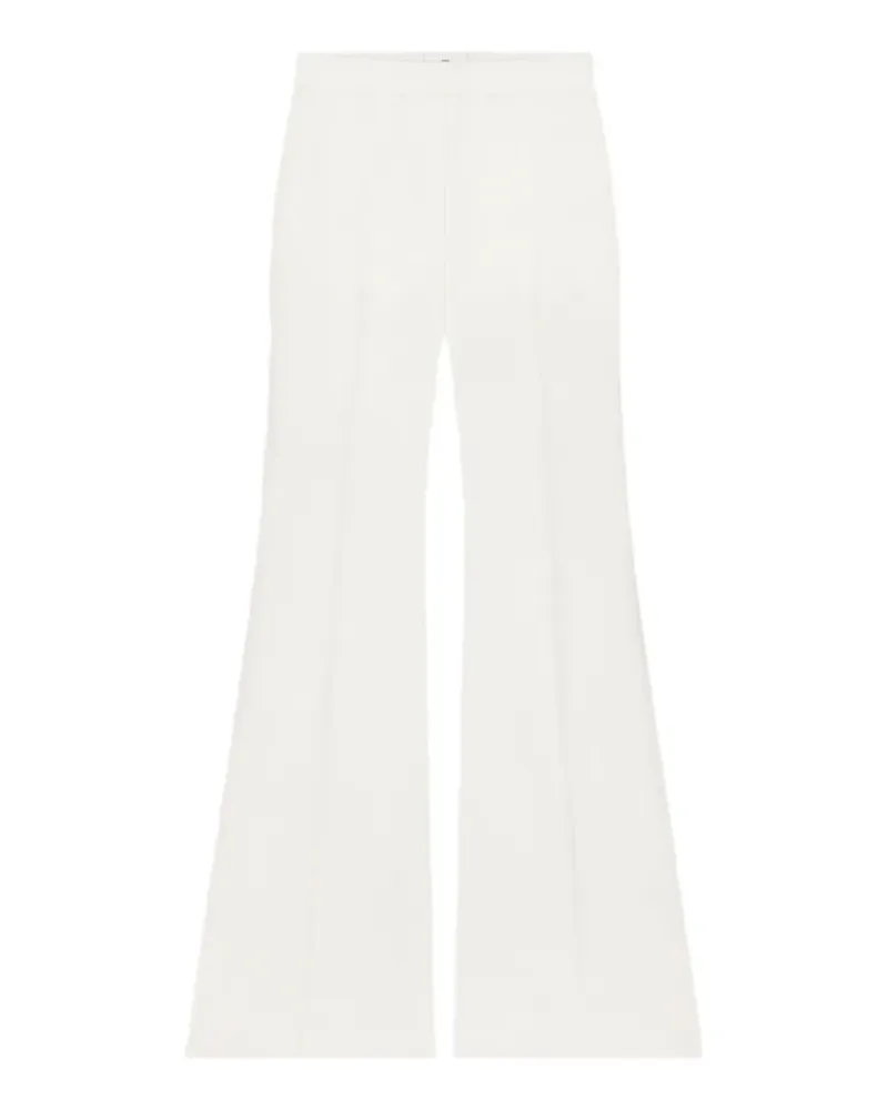 Givenchy Ausgestellte Hose aus Leinen - Weiß Weiß