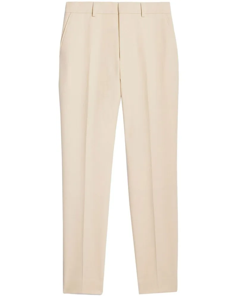 AMI Paris Klassische High-Waist-Hose - Nude Nude