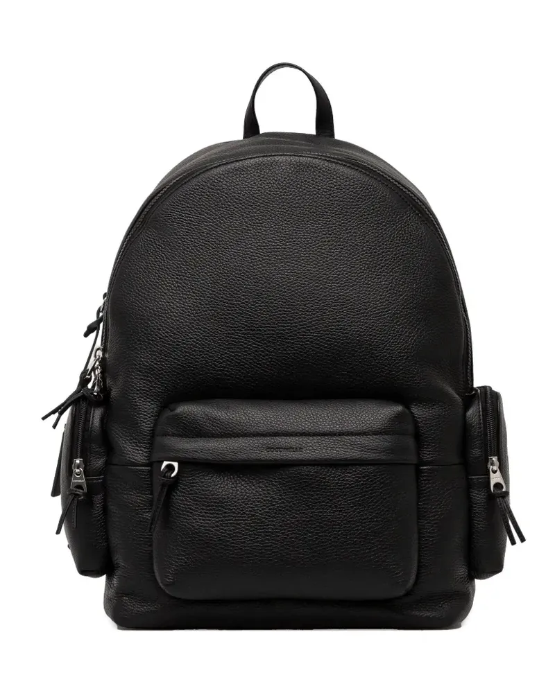 Coccinelle Rucksack aus Leder - Schwarz Schwarz