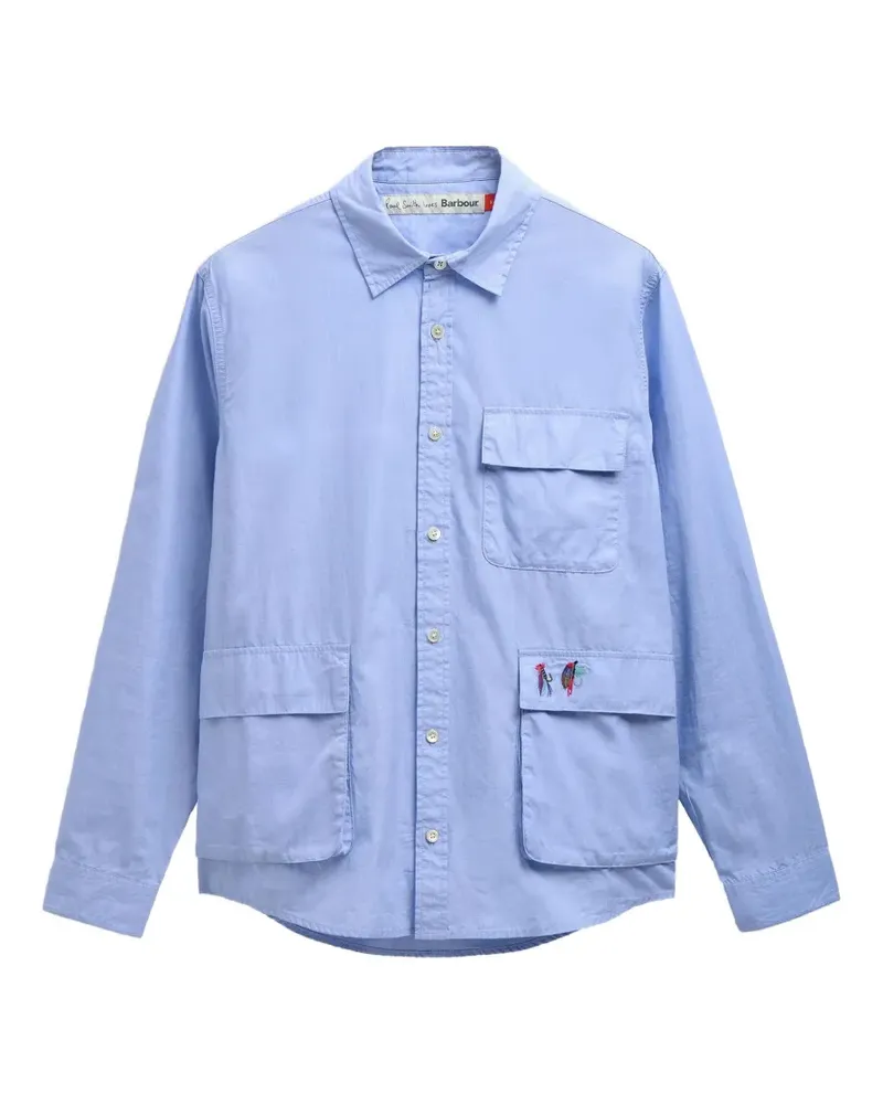 Barbour x Paul Smith patch-pocket shirt - Blau Blau