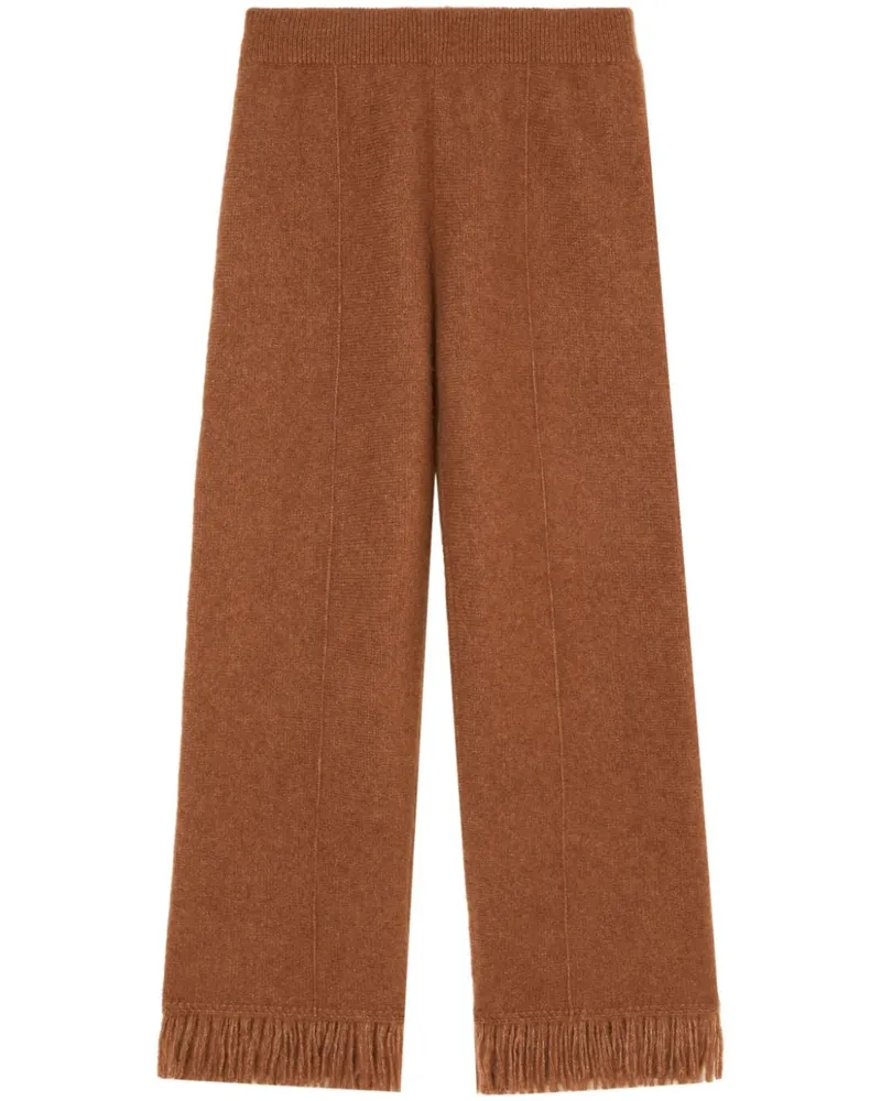 Alanui Hose mit weitem Bein - Braun Braun