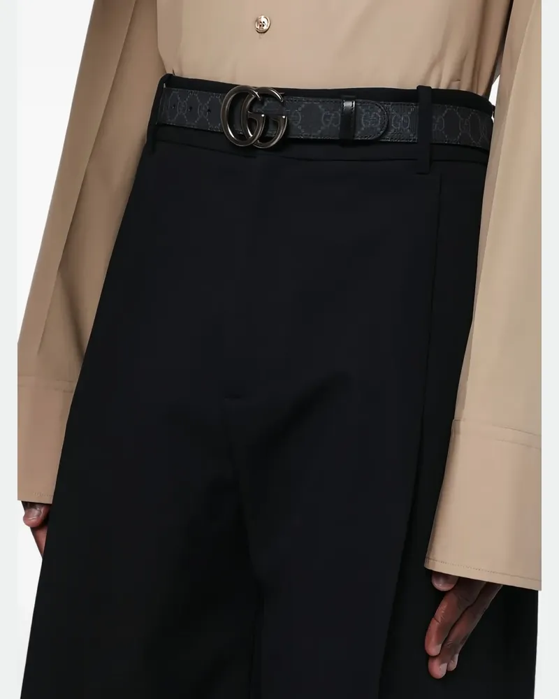 Gucci Gürtel mit GG - Schwarz Schwarz