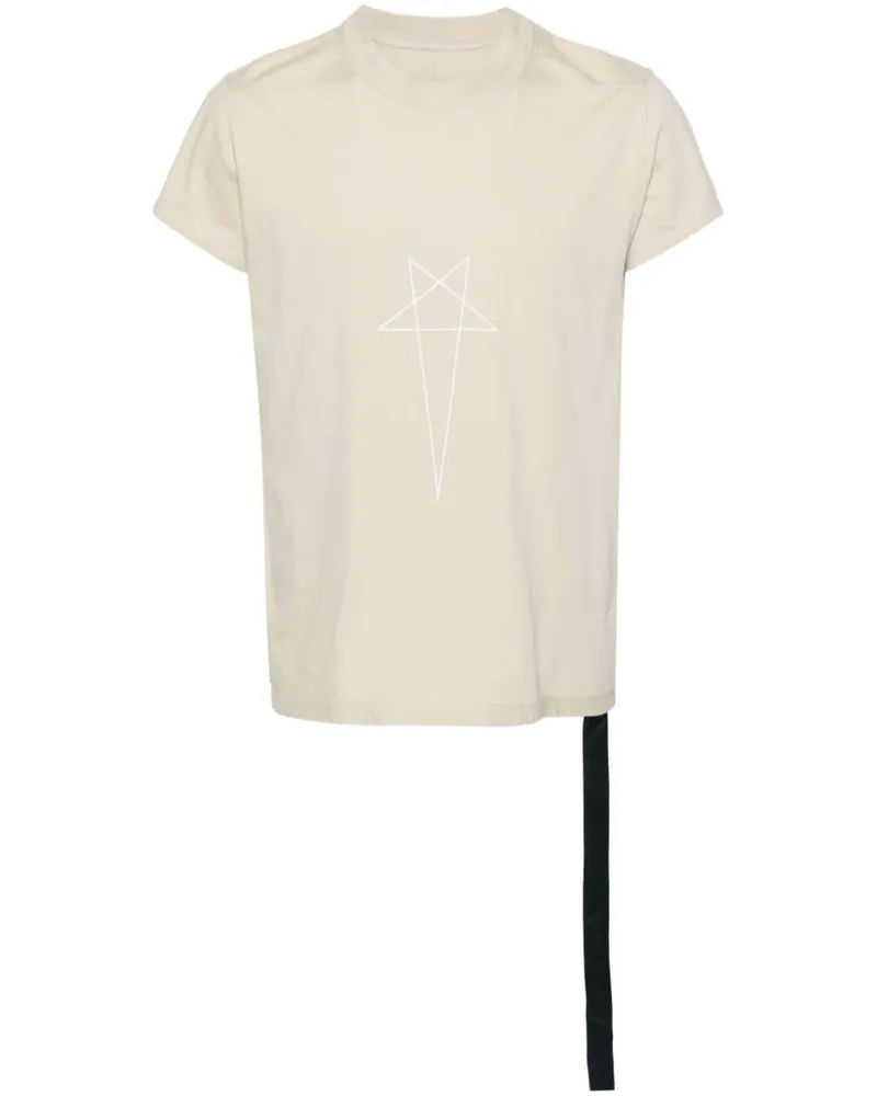 DRKSHDW by Rick Owens Small Level T-Shirt Nude