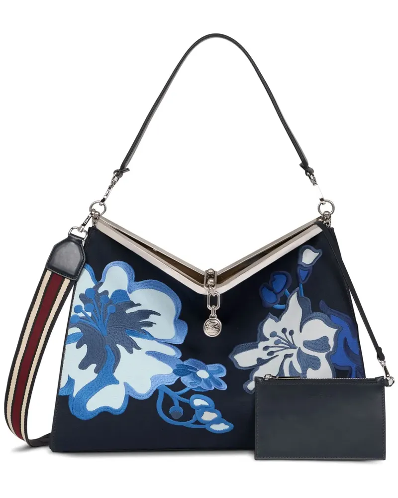 Etro Große Vela Tasche - Blau Blau