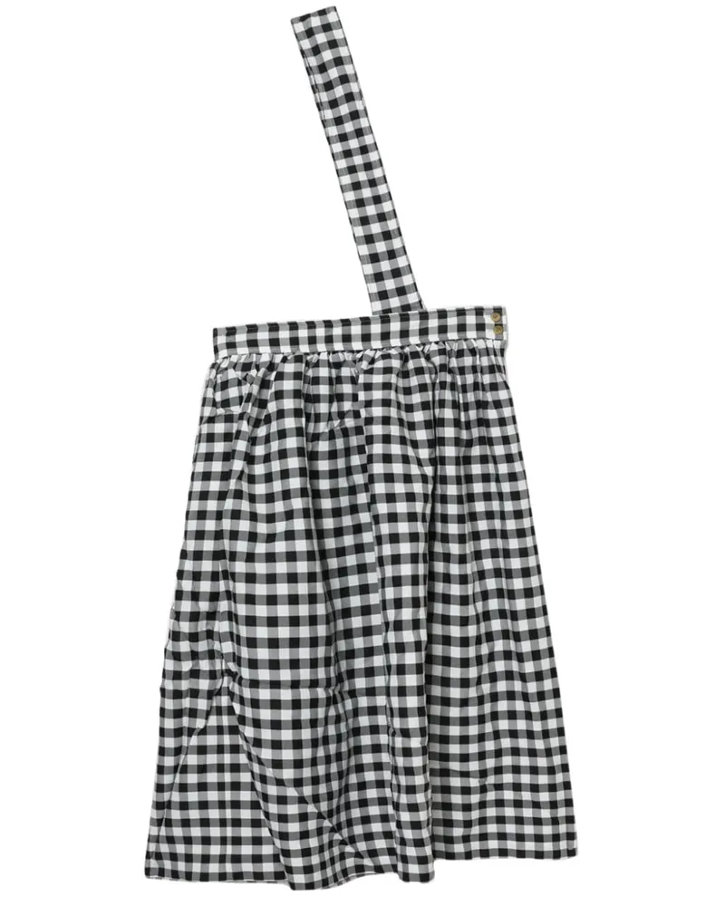 Comme des Garçons Midirock mit Print - Schwarz Schwarz