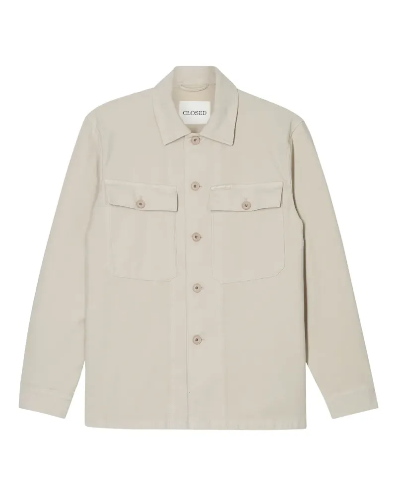 Closed Hemdjacke mit doppelter Tasche - Nude Nude