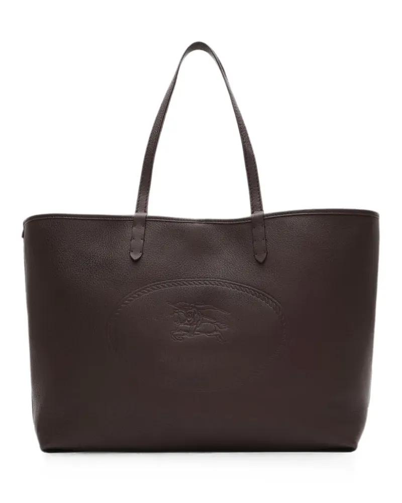 Burberry Highlands Tote Bag aus Leder - Braun Braun