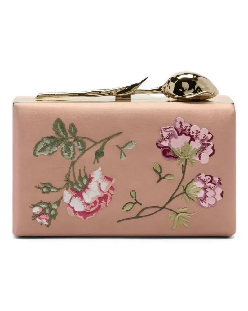 Erdem Bloom Minaudière Clutch - Rosa Rosa