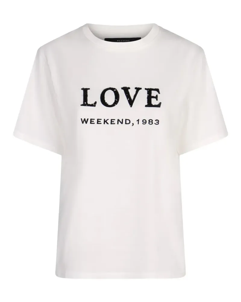 Max Mara cotton T-shirt - Weiß Weiß