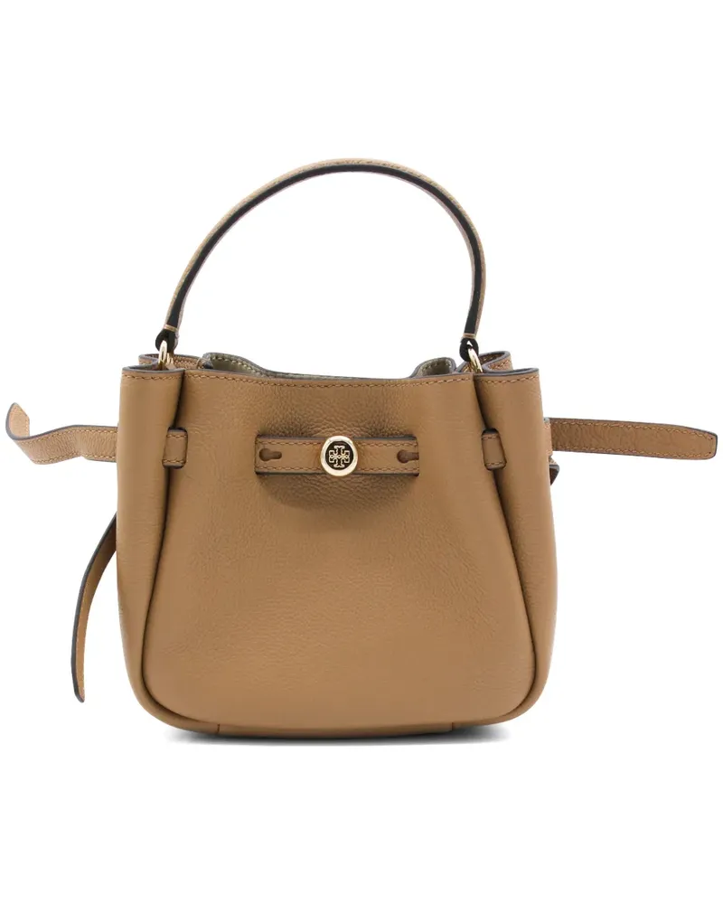 Tory Burch Shopper aus gekörntem Leder - Nude Nude