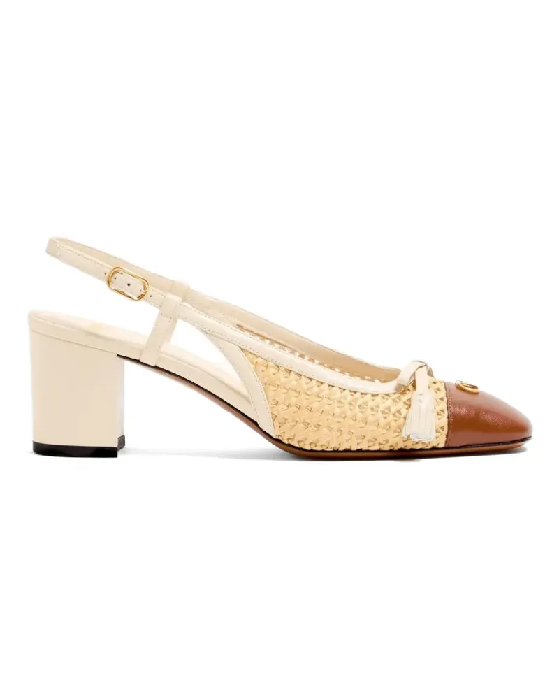 Valentino Garavani Valet Du Roi interwoven sandals - Nude Nude