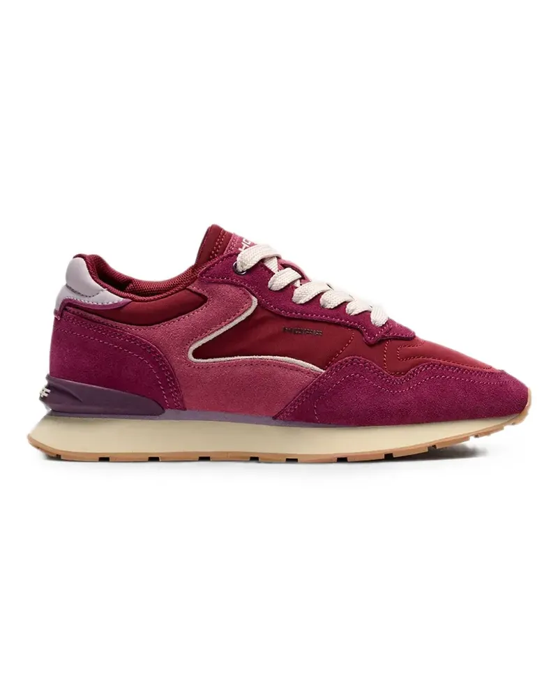HOFF City calf suede-panelled sneakers - Rot Rot