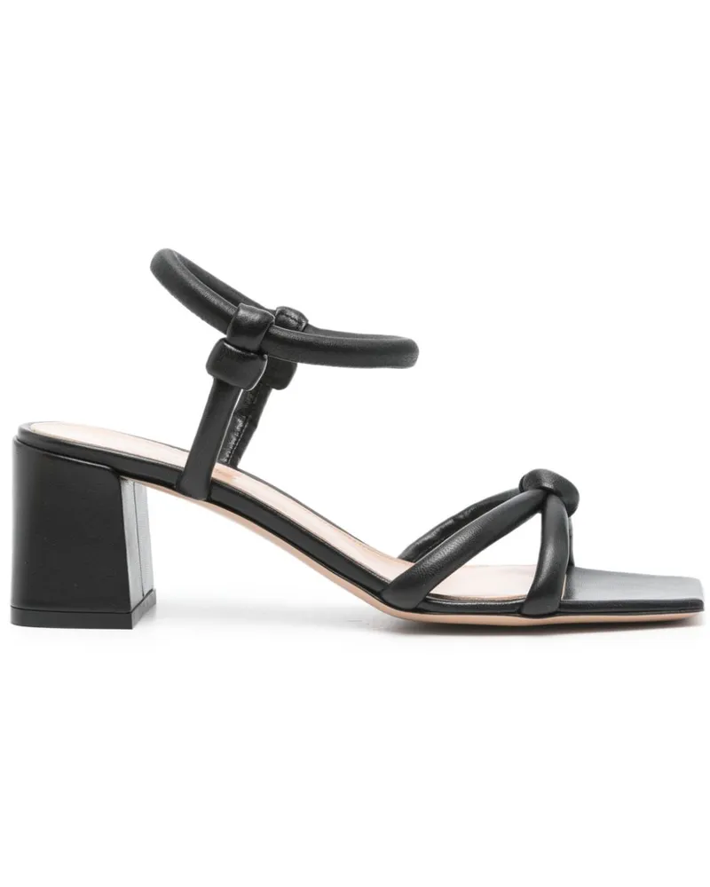 Gianvito Rossi Juno Sandalen 55mm - Schwarz Schwarz